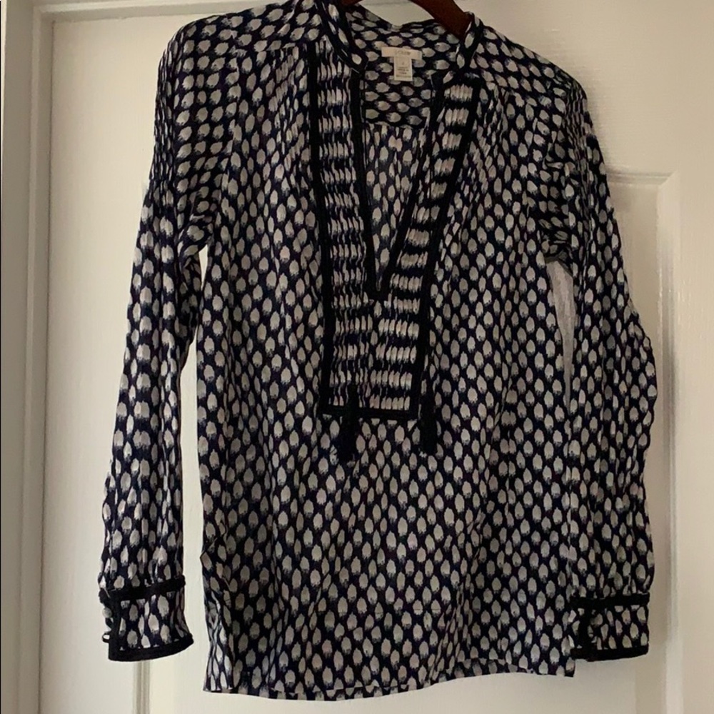 Jcrew Peasant Blouse